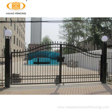 Cheap online shopping decorative double sliding gate